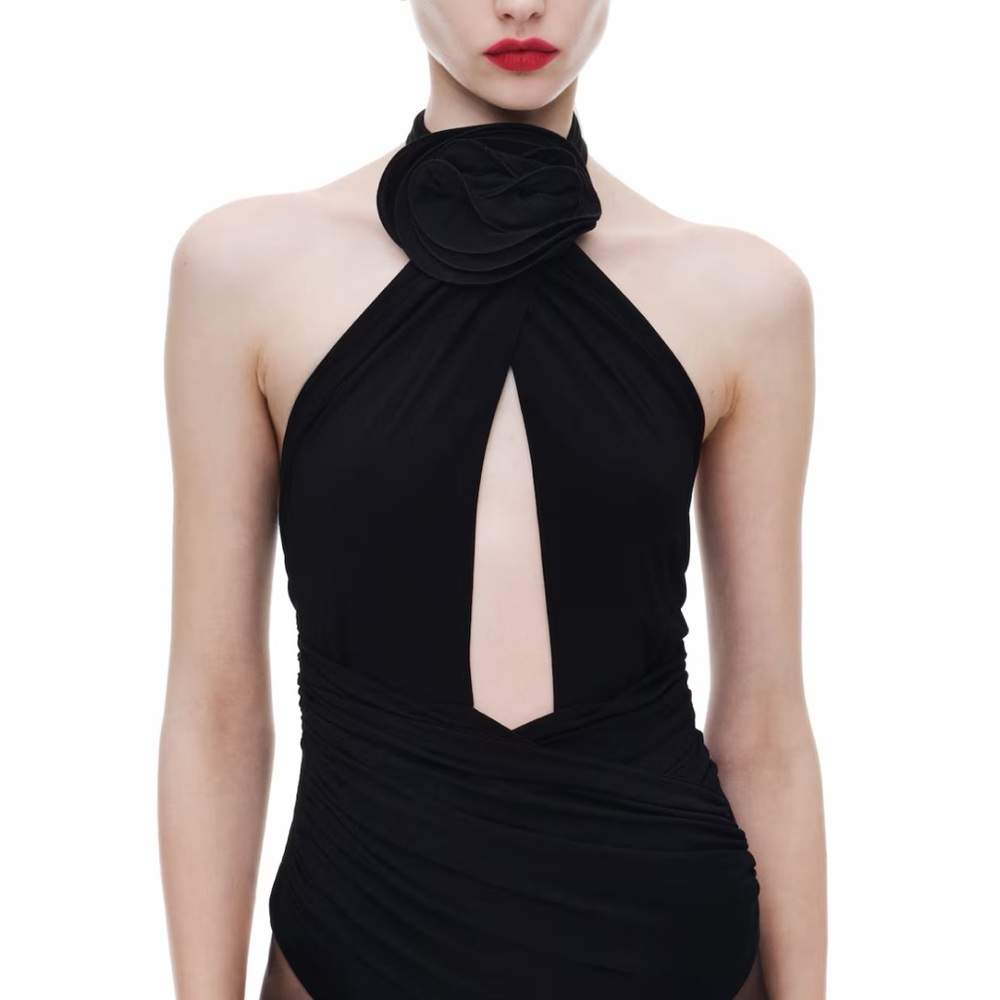 Magda butrym x hm rose bodysuit